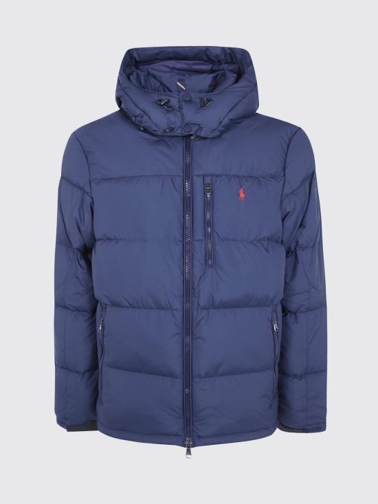 26FW 폴로 랄프로렌 고햄 다운 자켓 710968278 003 Blue - POLO RALPH LAUREN