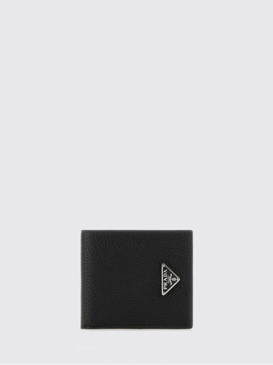26FW 프라다 앤티크 가죽 반지갑 2MO5132E54 F0002 Black