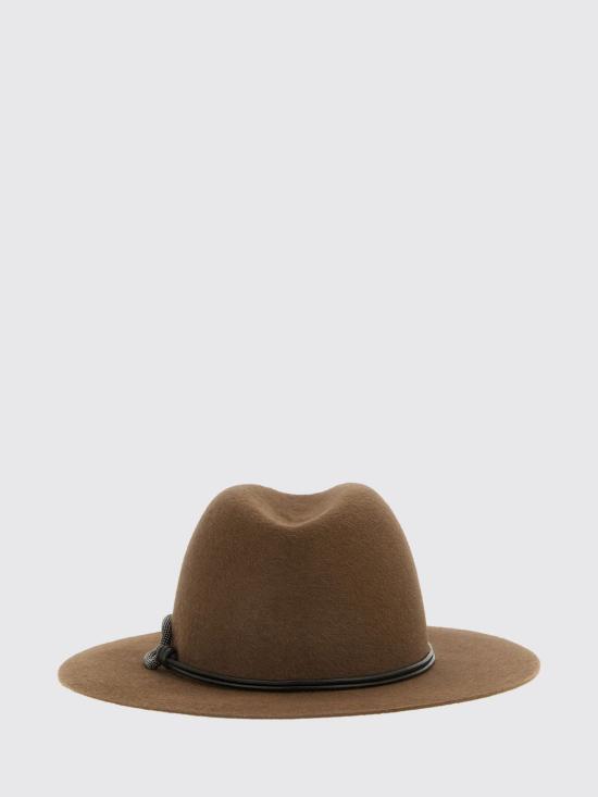 26FW 브루넬로 쿠치넬리 버킷햇 MCAP90233 C2870 Brown - BRUNELLO CUCINELLI