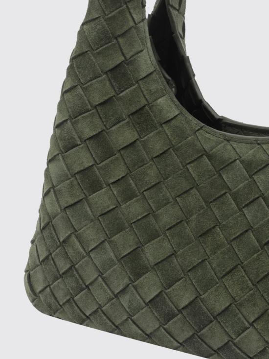 26FW 보테가베네타 스몰 캄파나 토트백 854248V5ZZ0 3783 Green - BOTTEGA VENETA