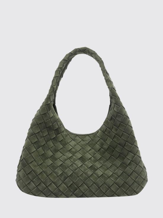 26FW 보테가베네타 스몰 캄파나 토트백 854248V5ZZ0 3783 Green - BOTTEGA VENETA