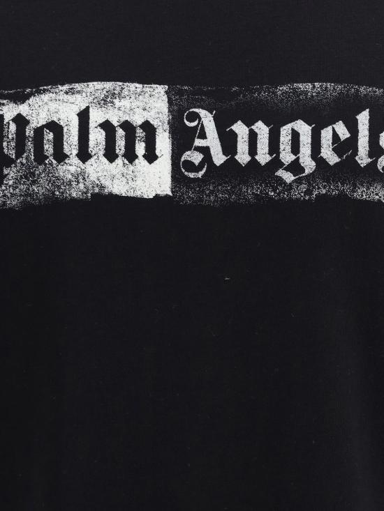 26FW 팜앤젤스 반팔 티셔츠 PAMAA001JR005 1003 Black - PALM ANGELS
