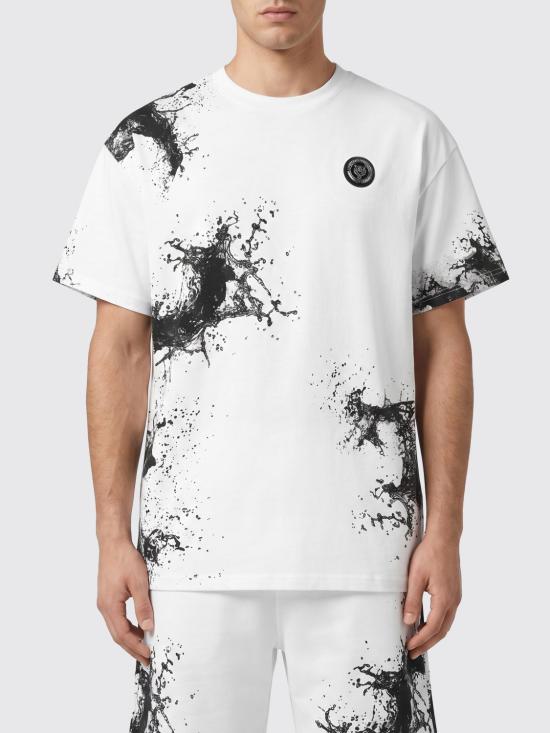26SS 플레인스포츠 반팔 티셔츠 UAECMTK8581SJY001N 01 White
