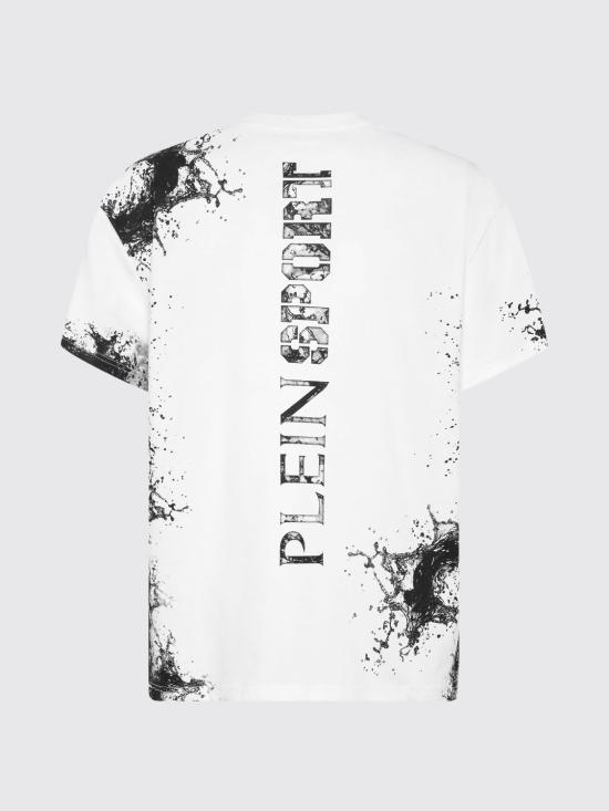 26SS 플레인스포츠 반팔 티셔츠 UAECMTK8581SJY001N 01 White - PLEIN SPORT