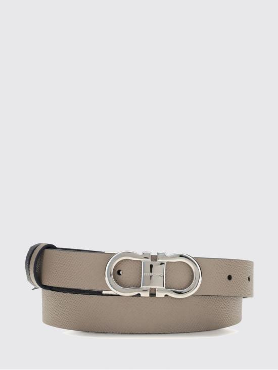 26FW 살바토레 페라가모 레귤러 벨트 796240 015 Grey - SALVATORE FERRAGAMO