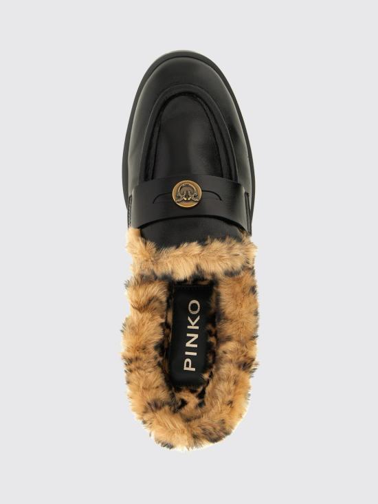 26FW 핑코 플랫 슈즈 SD0683P186 Z99 Black - PINKO