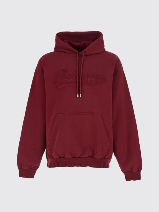 26FW 발렌시아가 긴팔 티셔츠 A0017OTUVR5 6164 Red