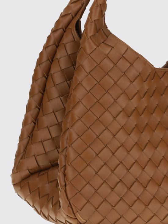26FW 보테가베네타 캄파나 숄더백 844249V4SC0 2387 Brown - BOTTEGA VENETA