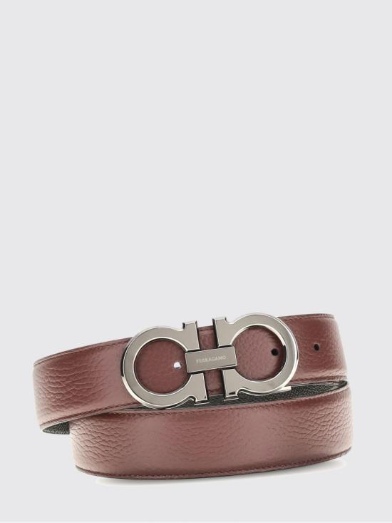 26FW 살바토레 페라가모 벨트 796202 125 Brown - SALVATORE FERRAGAMO