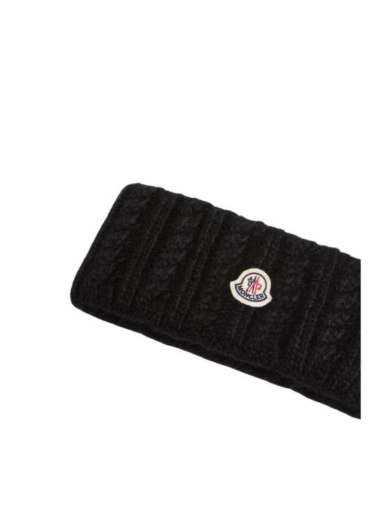 26FW 몽클레어 헤어 액세서리 3B00017 N0403 Black - MONCLER