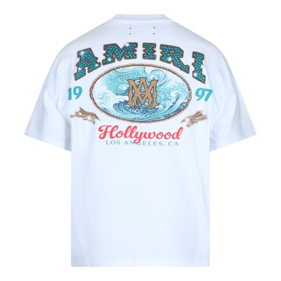 26FW 아미리 반팔 티셔츠 AM426JR034003O White - AMIRI
