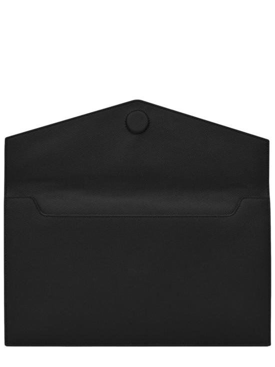  생로랑 업타운 파우치 클러치백 565739 1GF0J1000 Black - SAINT LAURENT