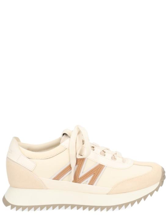  몽클레어 페이시 스웨이드 앤 누벅 트레이너 4M00090 M728021I Neutrals