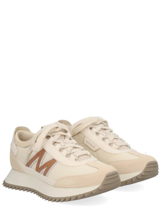  몽클레어 페이시 스웨이드 앤 누벅 트레이너 4M00090 M728021I Neutrals - MONCLER