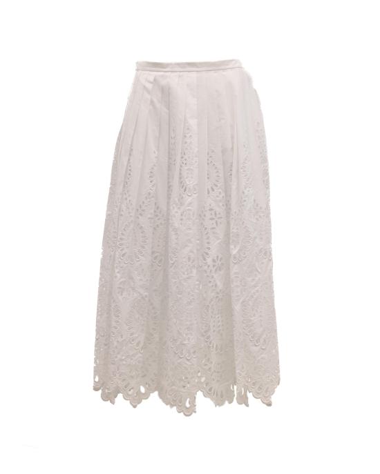  발렌티노 가라바니 스커트 WB3RA7R46HB WHITE - VALENTINO GARAVANI