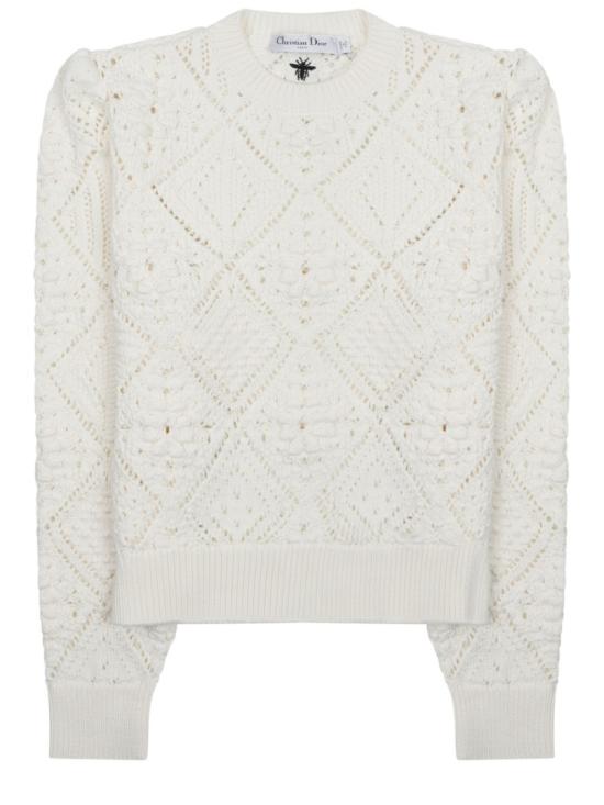  디올 니트웨어 614S04A7085 0200 White