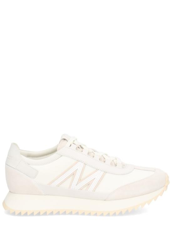 25FW 몽클레어 페이시 스웨이드 앤 누벅 트레이너 4M00210 M728004A Neutrals