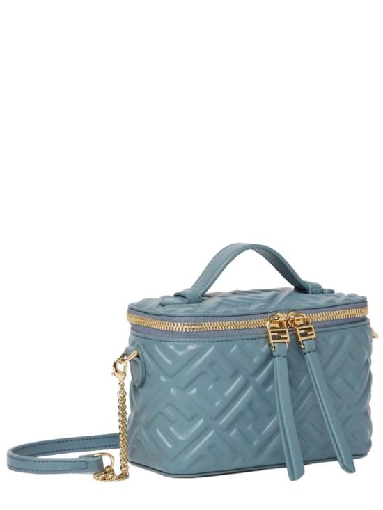  펜디 배니티 FF 모티프 나파 레더 미니백 8BS108 AAJDF1UJC Blue - FENDI