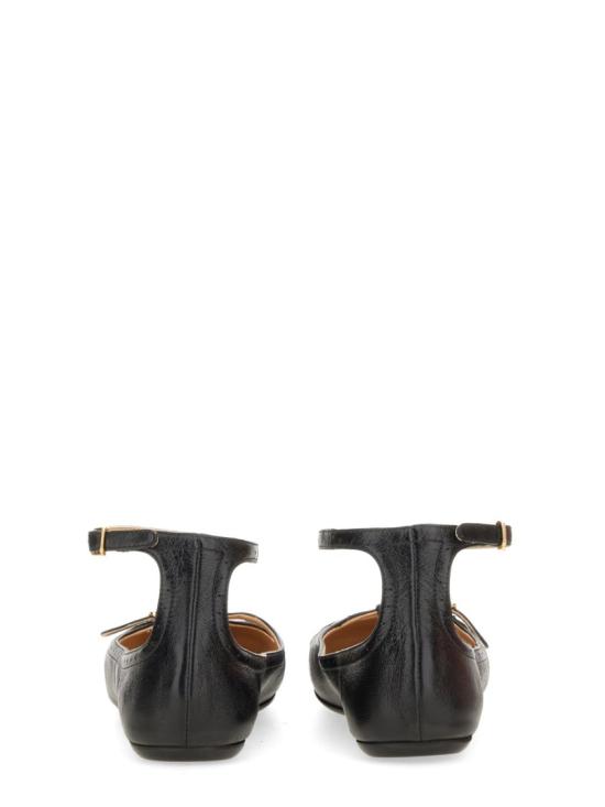 25FW 끌로에 플랫 슈즈 25W13XUN 001 Black - CHLOE