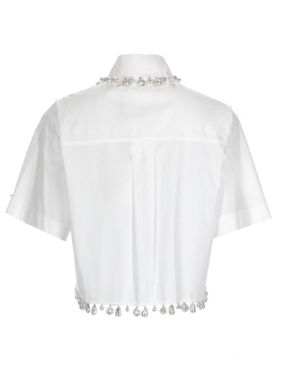 26SS 스포트막스 탑 2612111072600 150001 White - SPORTMAX