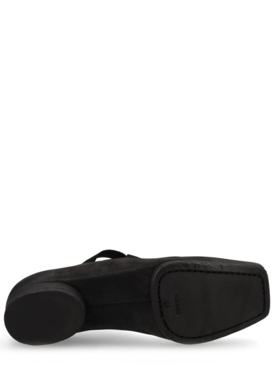 26FW 우마 왕 플랫 슈즈 US9001 UW900 Black - UMA WANG