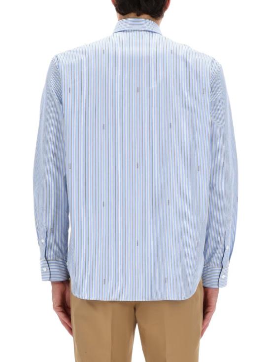  구찌 스트라이프 코튼 포플린 셔츠 852714 ZAUBA4061 Blue - GUCCI