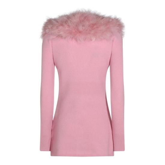 26FW 블루마린 니트웨어 RF6197MAB39X0031 Pink - BLUMARINE