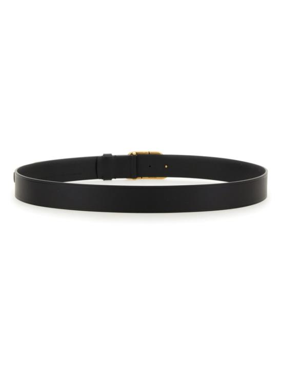  발렌시아가 BB 라지 레더 벨트 570370 1CH041000 Black - BALENCIAGA