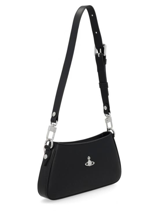  비비안웨스트우드 ORB 타샤 레더 스터드 숄더백 5801000JW S0026N401 Black - VIVIENNE WESTWOOD