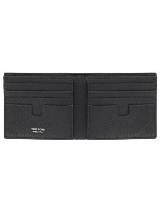  톰포드 그레인 가죽 클래식 바이폴드 지갑 Y0228 LCL158SNAA Black - TOMFORD