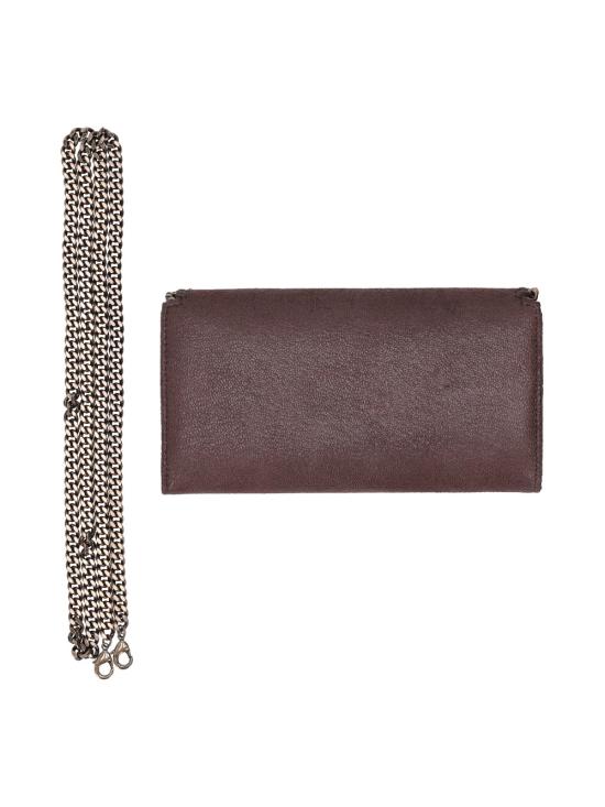 26FW 스텔라 맥카트니 지갑 7P0086WP0735 7745 MAHOGANY - STELLA MCCARTNEY