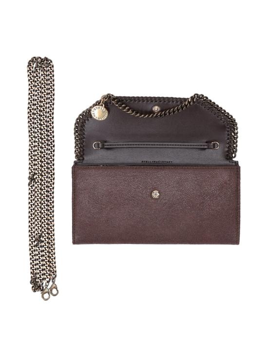 26FW 스텔라 맥카트니 지갑 7P0086WP0735 7745 MAHOGANY - STELLA MCCARTNEY