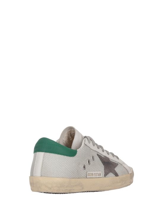 26FW 골든구스 슈퍼스타 스니커즈 GMF00101F002686 70215 LIGHT SILVER WHITE BASALTO GREY GREEN - GOLDEN GOOSE