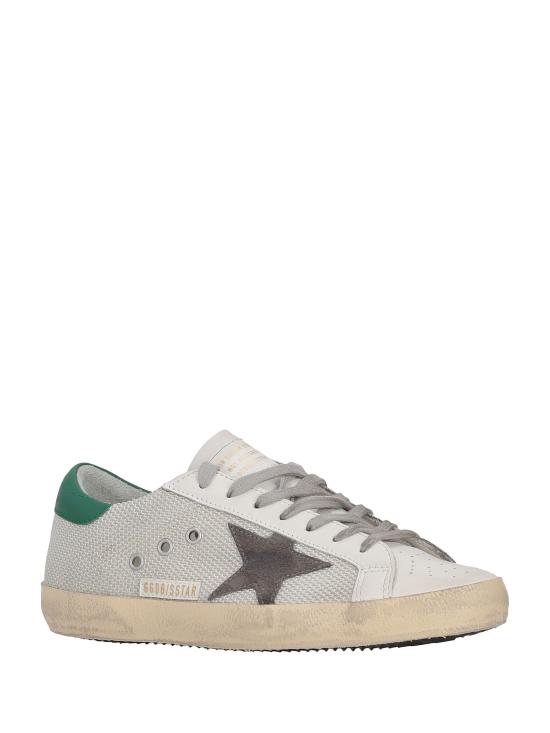 26FW 골든구스 슈퍼스타 스니커즈 GMF00101F002686 70215 LIGHT SILVER WHITE BASALTO GREY GREEN - GOLDEN GOOSE