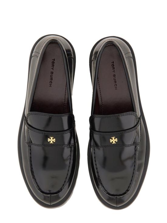  토리버치 러그 로퍼 163948 006 Black - TORY BURCH