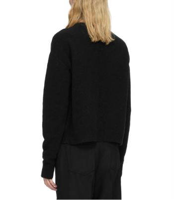 26FW 릭 오웬스 스웨터 RU02F4695KWP 09 BLACK - RICK OWENS