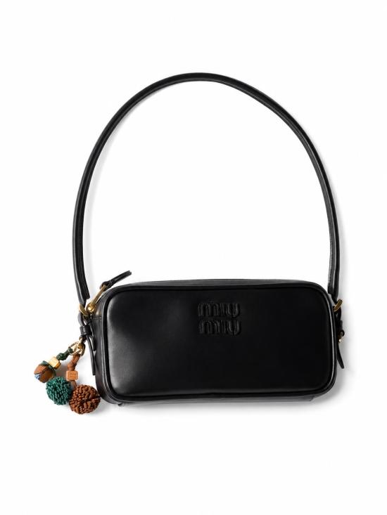26FW 미우미우 액세서리 5ID0102FLQ F0NP5 COGNAC ASTRALE - MIU MIU