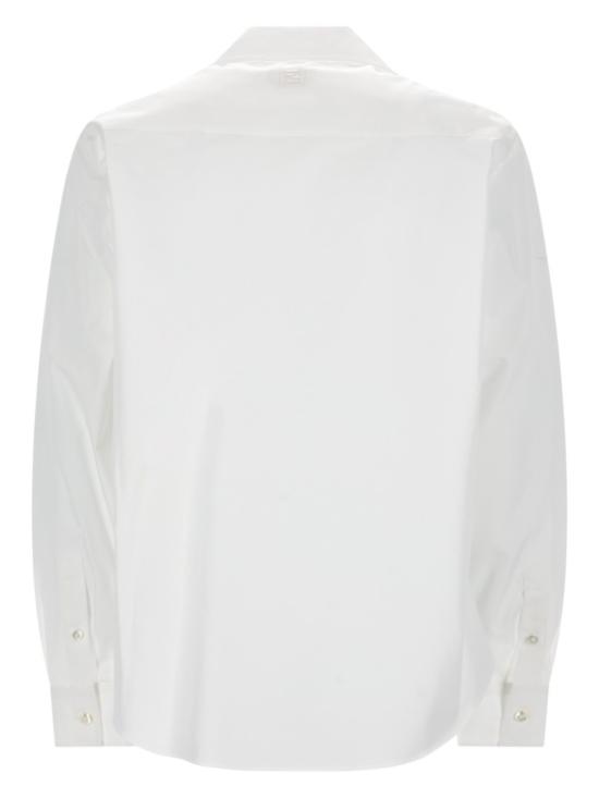  펜디 포플린 셔츠 FS1355 AYX5F0QA0 White - FENDI