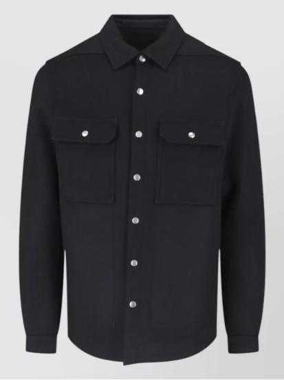26FW 릭 오웬스 셔츠 RU02F4729WMT 09 BLACK