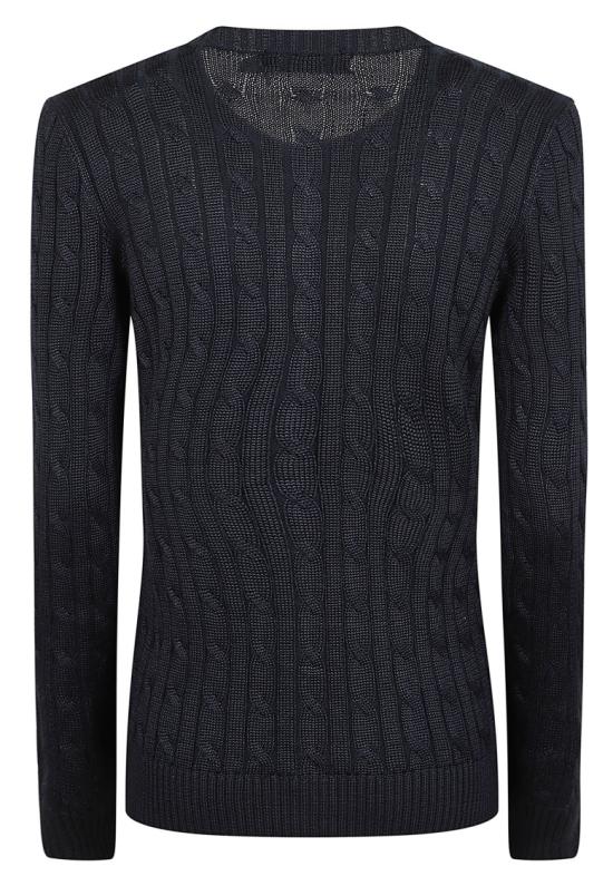26FW 랄프 로렌 니트웨어 200P14040 002 Blue - RALPH LAUREN