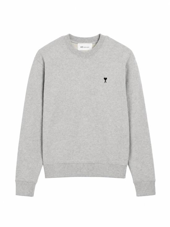 26FW 아미 ADC 크루넥 스웨트 셔츠 HSW763730 0951 GRIS CENDRE CHINE