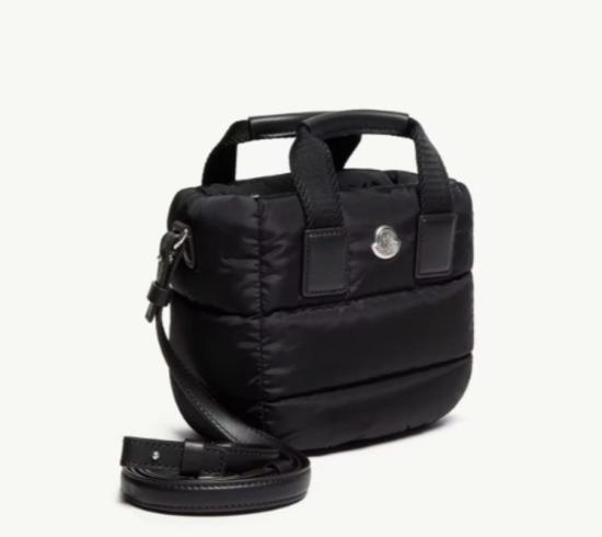26FW 몽클레어 카라독 퀼팅 미니 토트백 L209B5L00004M6275 999 BLACK - MONCLER