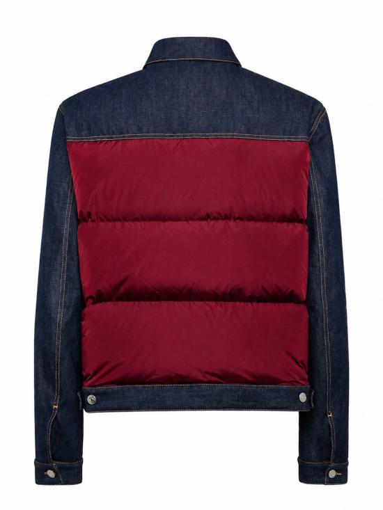 26FW 디스퀘어드2 데님 자켓 S74AM1610D30011 963 NAVY BLUE WINE - DSQUARED2