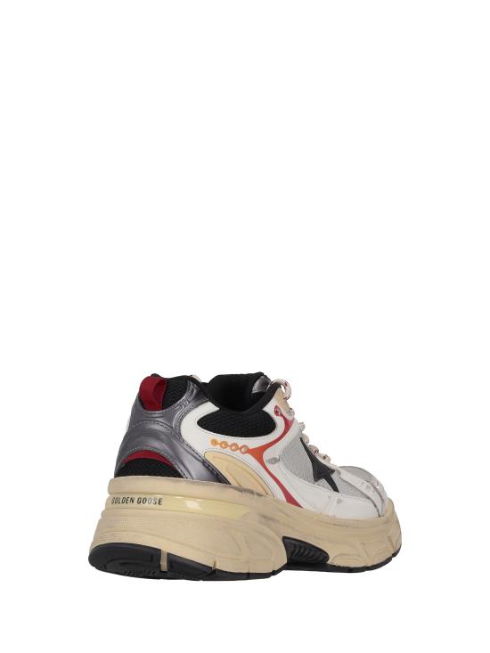 26FW 골든구스 스니커즈 GMF00724F008465 12485 WHITE DARK GREY YELLOW RED - GOLDEN GOOSE