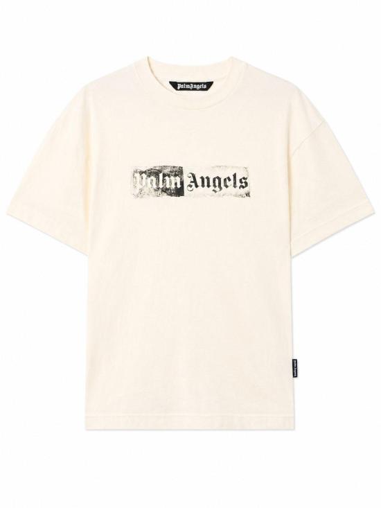 26FW 팜앤젤스 탑 PAMAA001JR005 0310 OFF WHITE BLACK