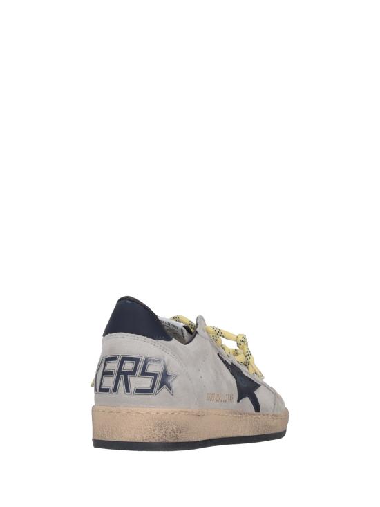 26FW 골든구스 볼 스타 스웨이드 스니커즈 GMF00117F008727 60604 GREY BLUE - GOLDEN GOOSE