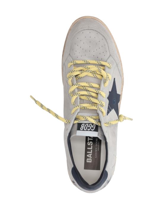 26FW 골든구스 볼 스타 스웨이드 스니커즈 GMF00117F008727 60604 GREY BLUE - GOLDEN GOOSE