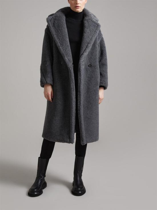 26FW 막스마라 카디악 테티 롱 코트 2621016192600TEDDY1 001 GRIGIO MEDIO - MAX MARA