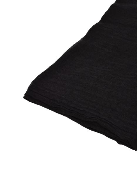 26FW 릭 오웬스 머플러/스카프 RU02F4465SCAR 09 BLACK - RICK OWENS