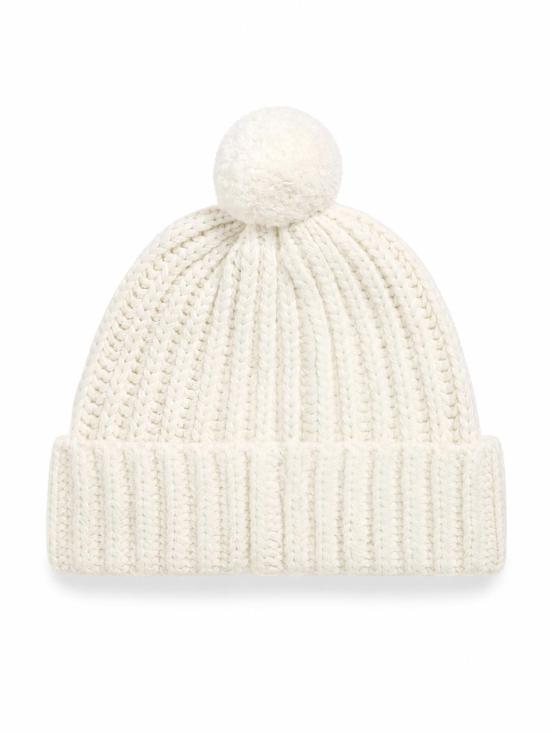 26FW 랄프 로렌 비니 455931876001 101 NATURAL - RALPH LAUREN